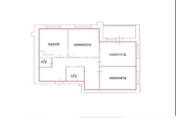 Продам трехкомнатную (3-комн.) квартиру, 1-я Нагорная ул, 11, Иваново г