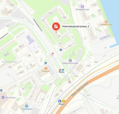 Сдам коммерческое помещение 420 м2, Новозаводская ул, 2, Москва г