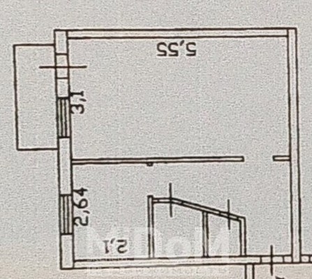Продам однокомнатную (1-комн.) квартиру, Первомайская ул, 3, Лопухинка д