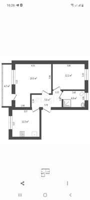 Продам трехкомнатную (3-комн.) квартиру, Энгельса ул, 39, Батайск г