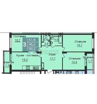 Продам трехкомнатную (3-комн.) квартиру, Урицкого ул, 16к2, Люберцы г