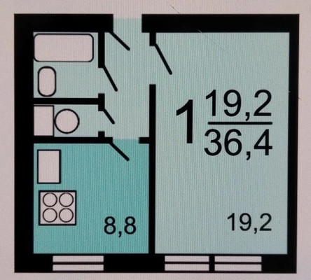 Продам однокомнатную (1-комн.) квартиру, Константинова ул, 4, Москва г