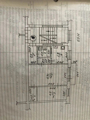 Продам двухкомнатную (2-комн.) квартиру, Калинина пр-кт, 61, Калининград г