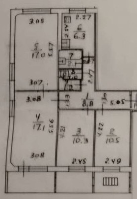 Продам многокомнатную квартиру, Красногвардейский б-р, 23, Подольск г