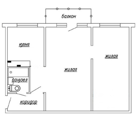 Продам двухкомнатную (2-комн.) квартиру, Подольская ул, 15а, Северово д