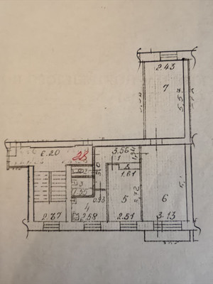 Продам трехкомнатную (3-комн.) квартиру, 5-я Железнодорожная ул, 51, Иркутск г