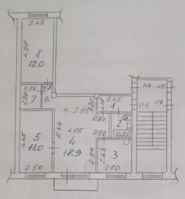 Продам трехкомнатную (3-комн.) квартиру, Постышева б-р, 29, Иркутск г