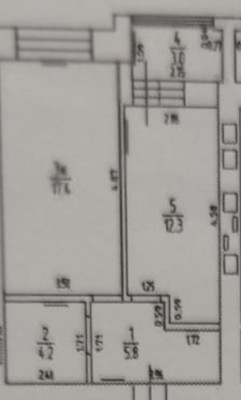 Продам однокомнатную (1-комн.) квартиру, Шахматная ул, 2кв, Калининград г