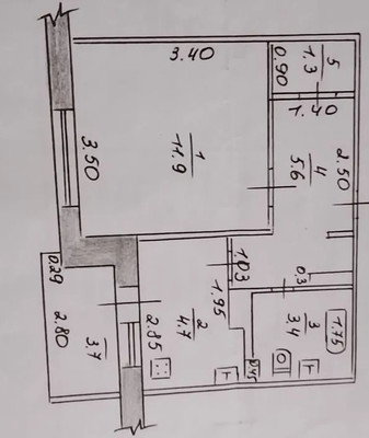Продам однокомнатную (1-комн.) квартиру, Победы пр-кт, 22, Казань г