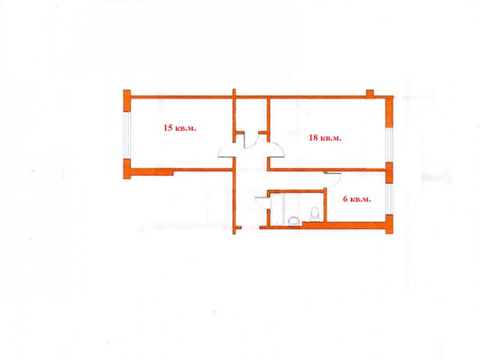 Продам двухкомнатную (2-комн.) квартиру, П.А. Папина ул, 23/2, Липецк г