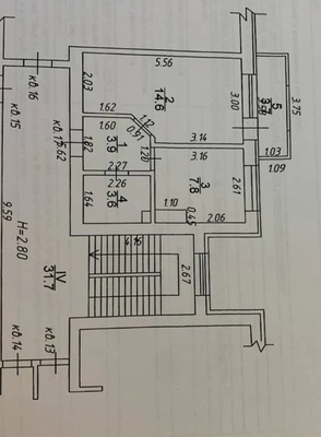 Продам однокомнатную (1-комн.) квартиру, Зеленая ул, 25, Анапа г