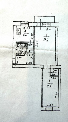 Продам двухкомнатную (2-комн.) квартиру, Николая Островского ул, 61, Астрахань г