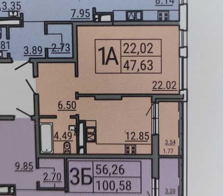 Продам однокомнатную (1-комн.) квартиру, Чистопольская ул, 88, Казань г