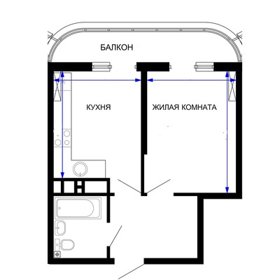 Продам однокомнатную (1-комн.) квартиру, Воронежская ул, 47к11, Краснодар г