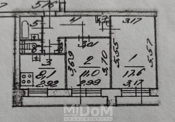 Продам двухкомнатную (2-комн.) квартиру, Непокорённых пр-кт, 16к1, Санкт-Петербург г
