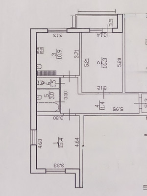 Сдам двухкомнатную (2-комн.) квартиру, Ленинский пр-кт, 53к1, Санкт-Петербург г
