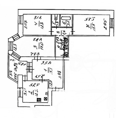 Продам трехкомнатную (3-комн.) квартиру, Свободы ул, 81, Рязань г