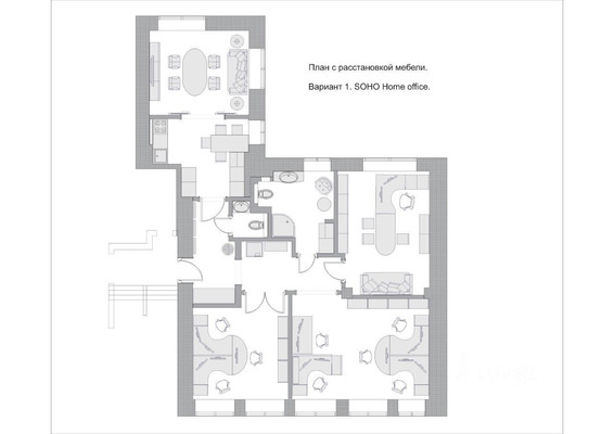 Продам коммерческое помещение 550 м2, Новая Басманная ул, 13/2, Москва г