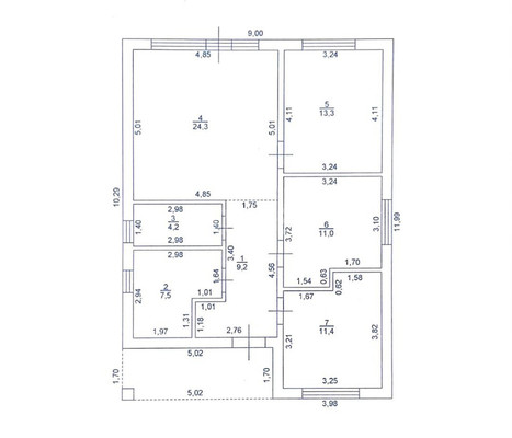 Продам коттедж, Казачья ул, 9, Апшеронск г, 0 км от города