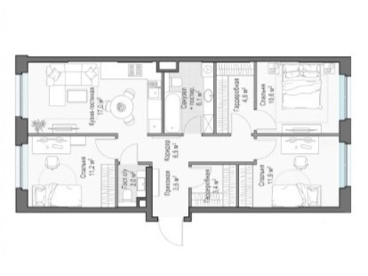 Продам трехкомнатную (3-комн.) квартиру, Академика Королева ул, 21, Москва г