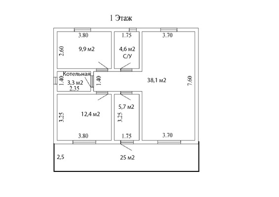 Продам дом, Брусничная ул, 12, Мичуринское п, 0 км от города