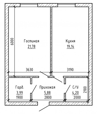 Продам однокомнатную (1-комн.) квартиру, Ленина пр-кт, 1кк, Нальчик г