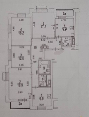 Продам многокомнатную квартиру, Посланников пер, 6, Москва г