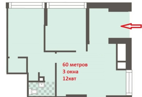Сдам коммерческое помещение 60 м2, Матвеевская ул, 11, Москва г