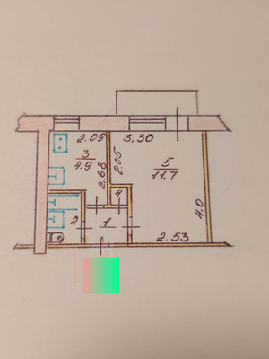 Продам однокомнатную (1-комн.) квартиру, Ульянова Дмитрия ул, 62, Ялта г