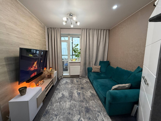 Продам однокомнатную (1-комн.) квартиру, Заречная ул, 10, Парголово п