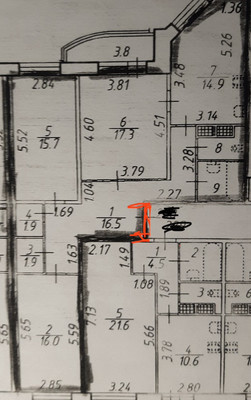 Сдам трехкомнатную (3-комн.) квартиру, Ворошилова ул, 27к1, Санкт-Петербург г