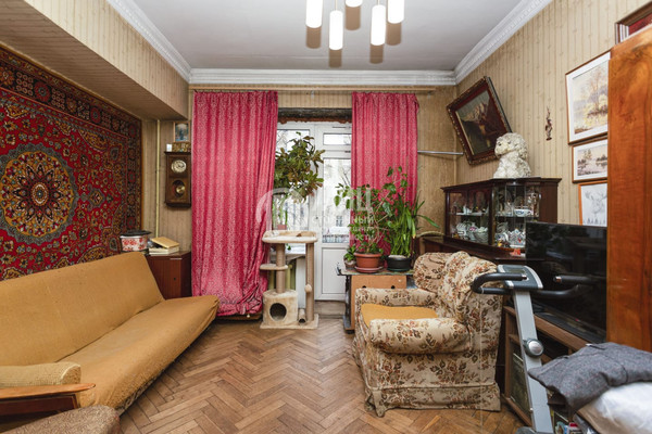 Продам двухкомнатную (2-комн.) квартиру, Советской Армии ул, 13, Москва г