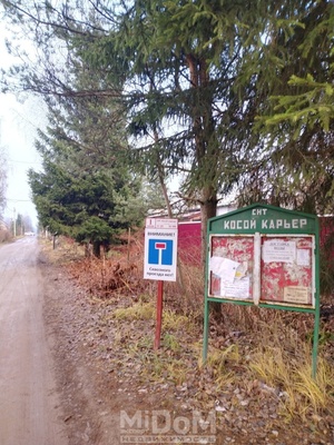 Продам участок 7 соток, СНТ, 1-я линия, Орехово п. ж/д ст., 22 км от города