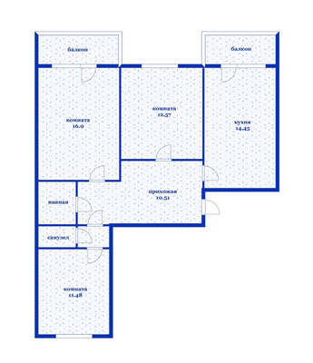 Продам трехкомнатную (3-комн.) квартиру, Красных Партизан ул, 79, Краснодар г