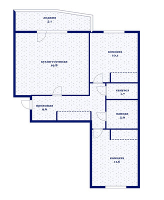 Продам трехкомнатную (3-комн.) квартиру, им. генерала Корнилова ул, 14, Краснодар г