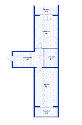 Продам однокомнатную (1-комн.) квартиру, Скандинавская ул, 1к11, Краснодар г