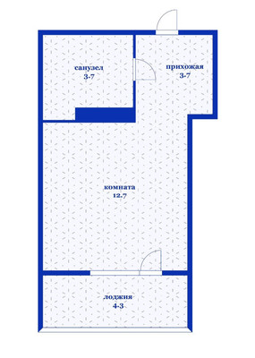 Продам однокомнатную (1-комн.) квартиру, им. генерала Корнилова ул, 1к4, Краснодар г