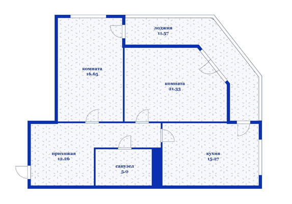 Продам двухкомнатную (2-комн.) квартиру, им. Каляева ул, 263/4к2, Краснодар г