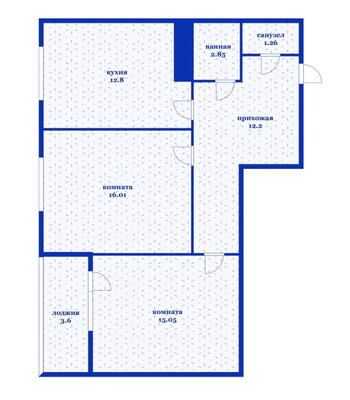 Продам двухкомнатную (2-комн.) квартиру, Агрономическая ул, 2/51, Краснодар г