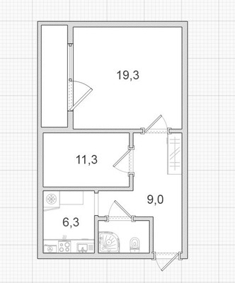 Сдам двухкомнатную (2-комн.) квартиру, Звёздная ул, 9к1, Санкт-Петербург г