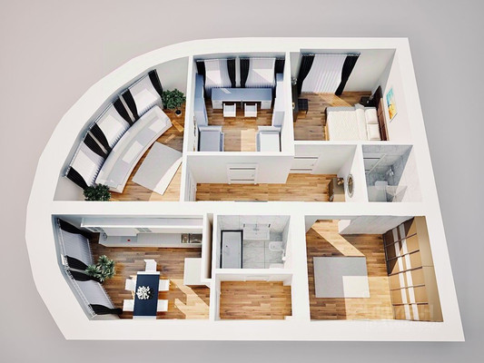 Продам трехкомнатную (3-комн.) квартиру, Ленина пр-кт, 10, Подольск г