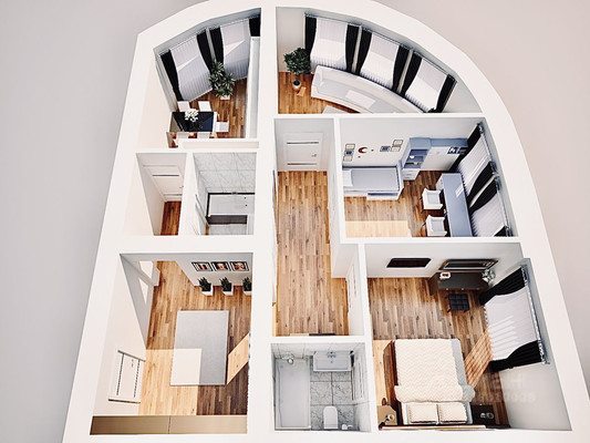 Продам трехкомнатную (3-комн.) квартиру, Ленина пр-кт, 10, Подольск г