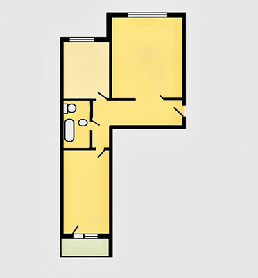 Продам двухкомнатную (2-комн.) квартиру, Берёзовая аллея, 7, Москва г