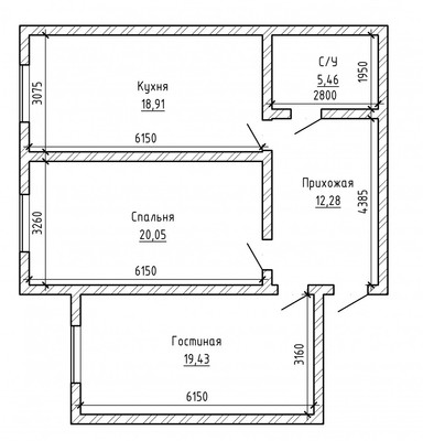 Продам двухкомнатную (2-комн.) квартиру, Кабардинская ул, 73, Нальчик г