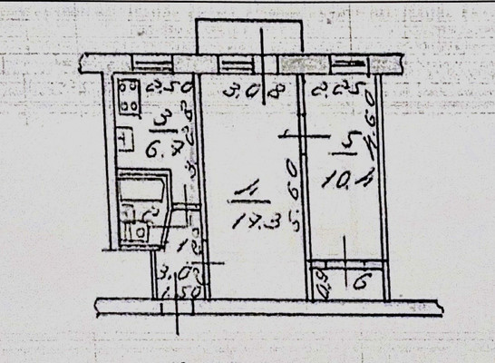 Продам двухкомнатную (2-комн.) квартиру, Киевская ул, 121а, Симферополь г