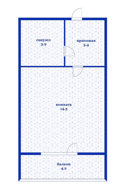Продам однокомнатную (1-комн.) квартиру, Бжегокайская ул, 90/3к1, Новая Адыгея аул