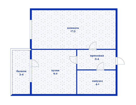Продам однокомнатную (1-комн.) квартиру, Бжегокайская ул, 31/2к2, Новая Адыгея аул