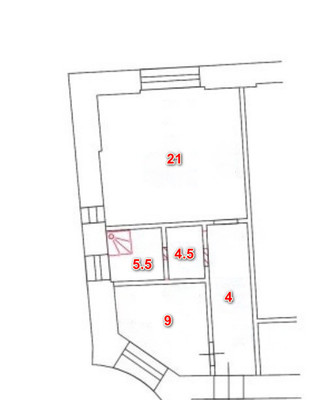 Продам двухкомнатную (2-комн.) квартиру, Козихинский Б. пер, 10, Москва г