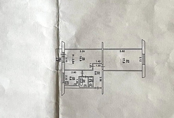 Продам двухкомнатную (2-комн.) квартиру, 2-я Краснодарская ул, 151к1, Ростов-на-Дону г