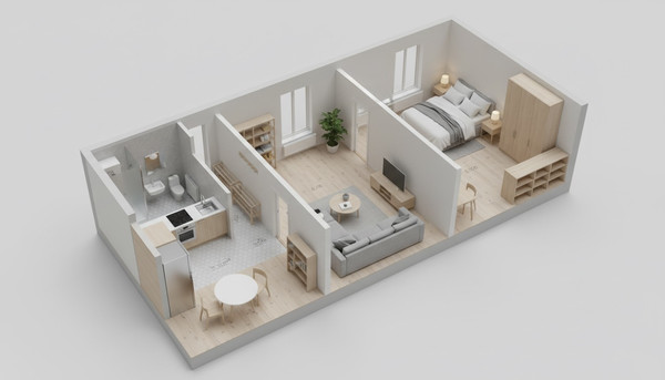Продам двухкомнатную (2-комн.) квартиру, Киевская ул, 121а, Симферополь г